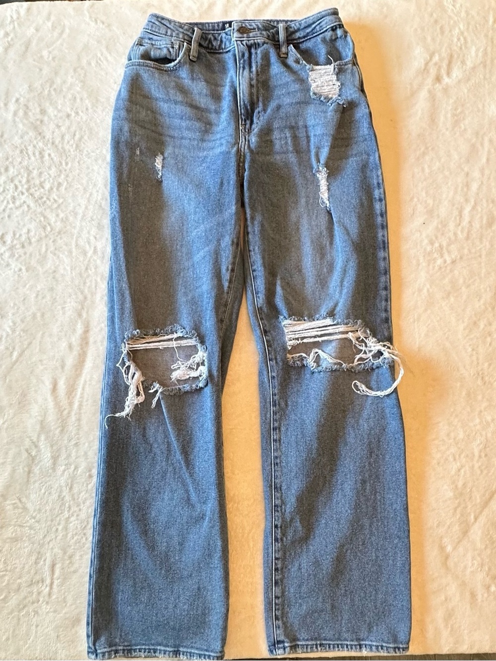 Hollister Ultra High-Rise Dad Jean - Vintage Stretch - Size 5R (W27 L31) - Picture 2 of 7